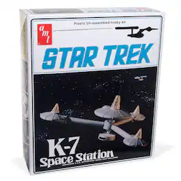 Round2 - AMT Star Trek K-7 Space Station 1:7600 Scale Model Kit
