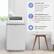 Auto Re-Start
Unit restarts at previous function when power resumes after a power failure
FOLLOW ME feature -
Built in temperature sensor on remote control unit for more efficient temperature control
SPT Recommended for 300-350 sq. ft.