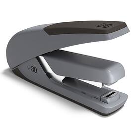 TRU RED - One-Touch DX-4 Reduced Effort Desktop Stapler, 30-Sheet Capacity - Black/Gray