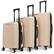 Front. Bobcat - Bobcat Excavator 3 Piece Expandable Hardside Spinner Luggage Set with TSA Lock - Khaki - Khaki.