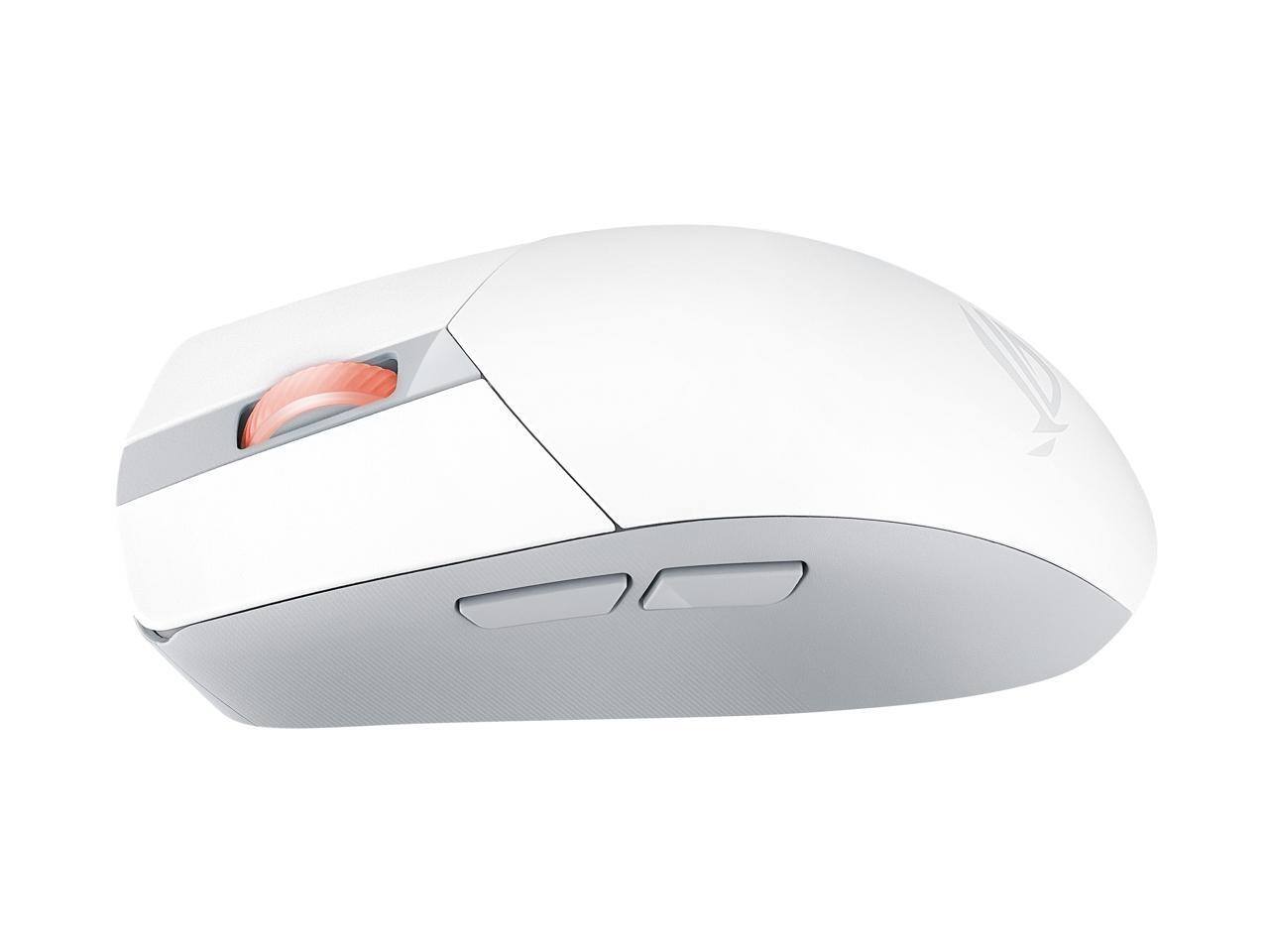 Alt View 5. ASUS - Asus ROG Strix Impact III Wireless - 57g, 36K DPI, Bluetooth/2.4GHz, 618hr Battery, Replaceable Switches, White - White.