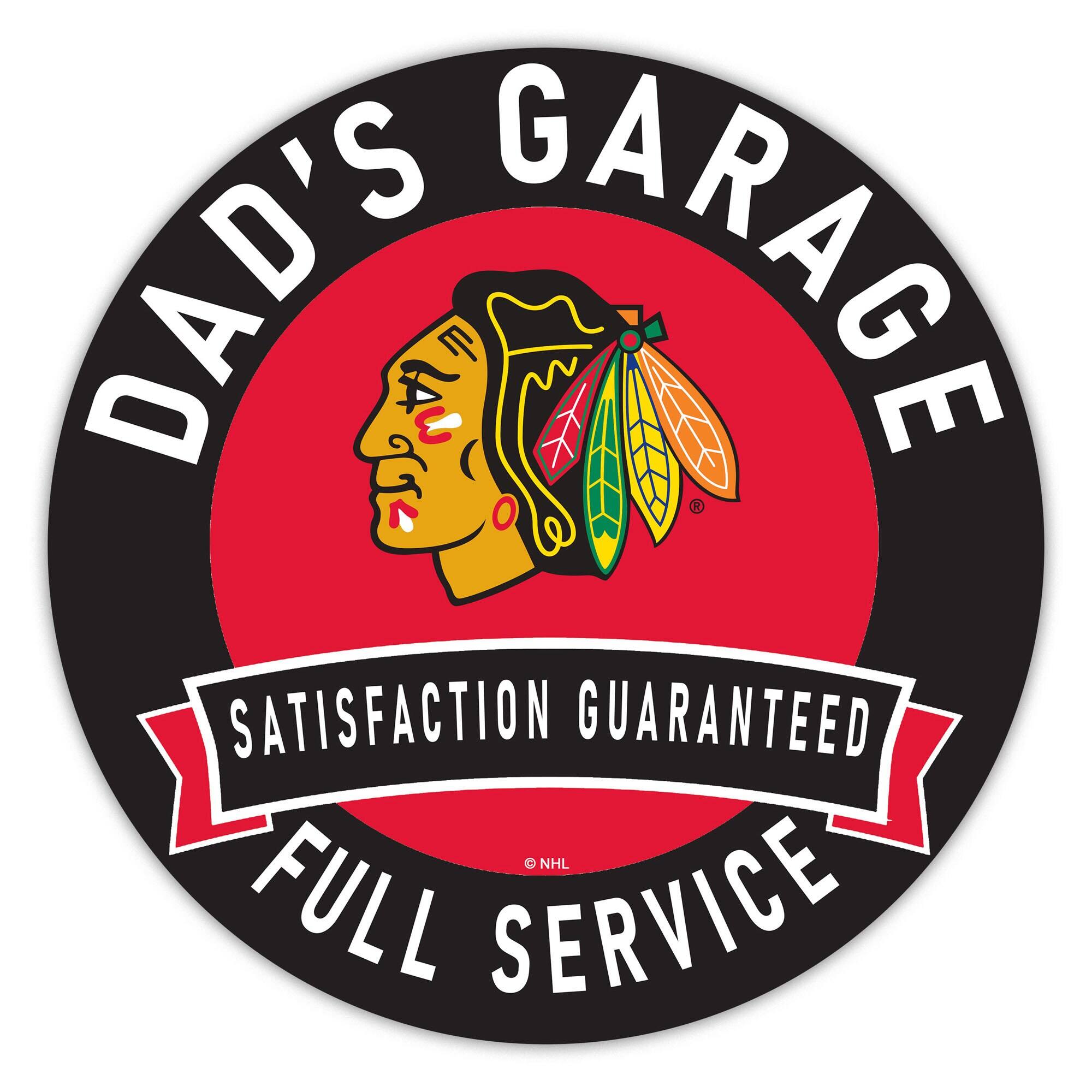 DAD'S GARAGE  
SATISFACTION GUARANTEED  
FULL SERVICE  
© NHL
