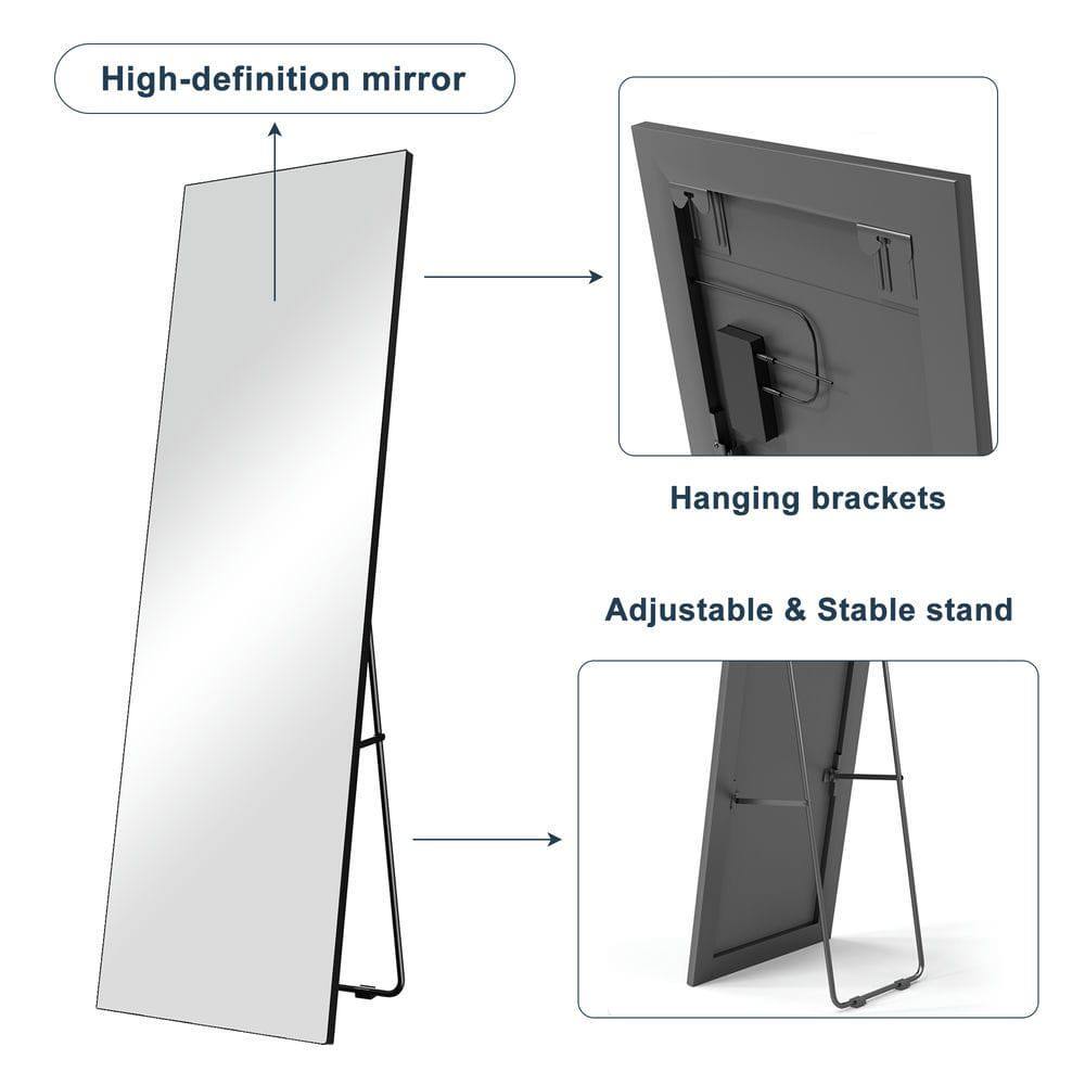 High-definition mirror  
Hanging brackets  
Adjustable & Stable stand