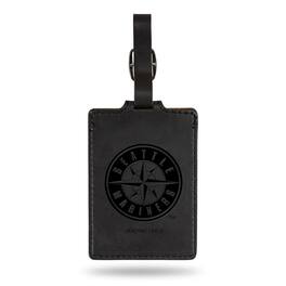 Jardine - Seattle Mariners Ultra Suede Luggage Tag - Black