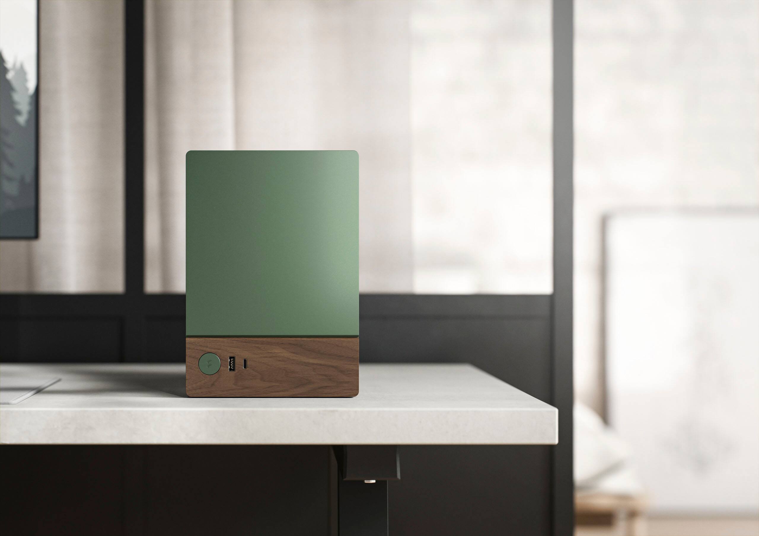 Alt View 22. Fractal Design - Terra Jade Mini-ITX Small Form Factor PC Case with PCIe 4.0 Riser - Jade.