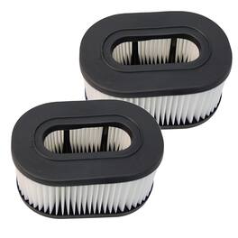 HQRP - 2x HEPA Cartridge Filter for Hoover FoldAway Widepath TurboPower Runabout Upright, # 40130050 Type 50 Replacement