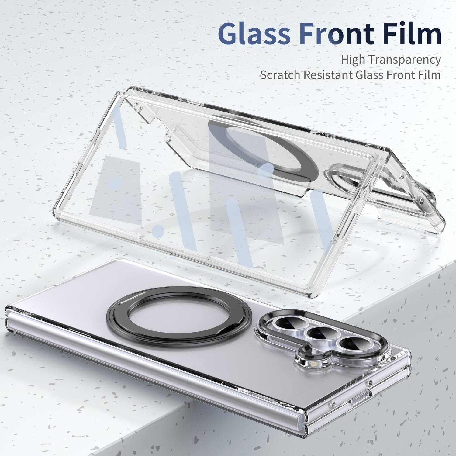 Glass Front Film  
High Transparency  
Scratch Resistant Glass Front Film
