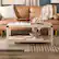 Alt View 22. Walker Edison - Rustic Farmhouse Wood Coffee Table - White Oak.
