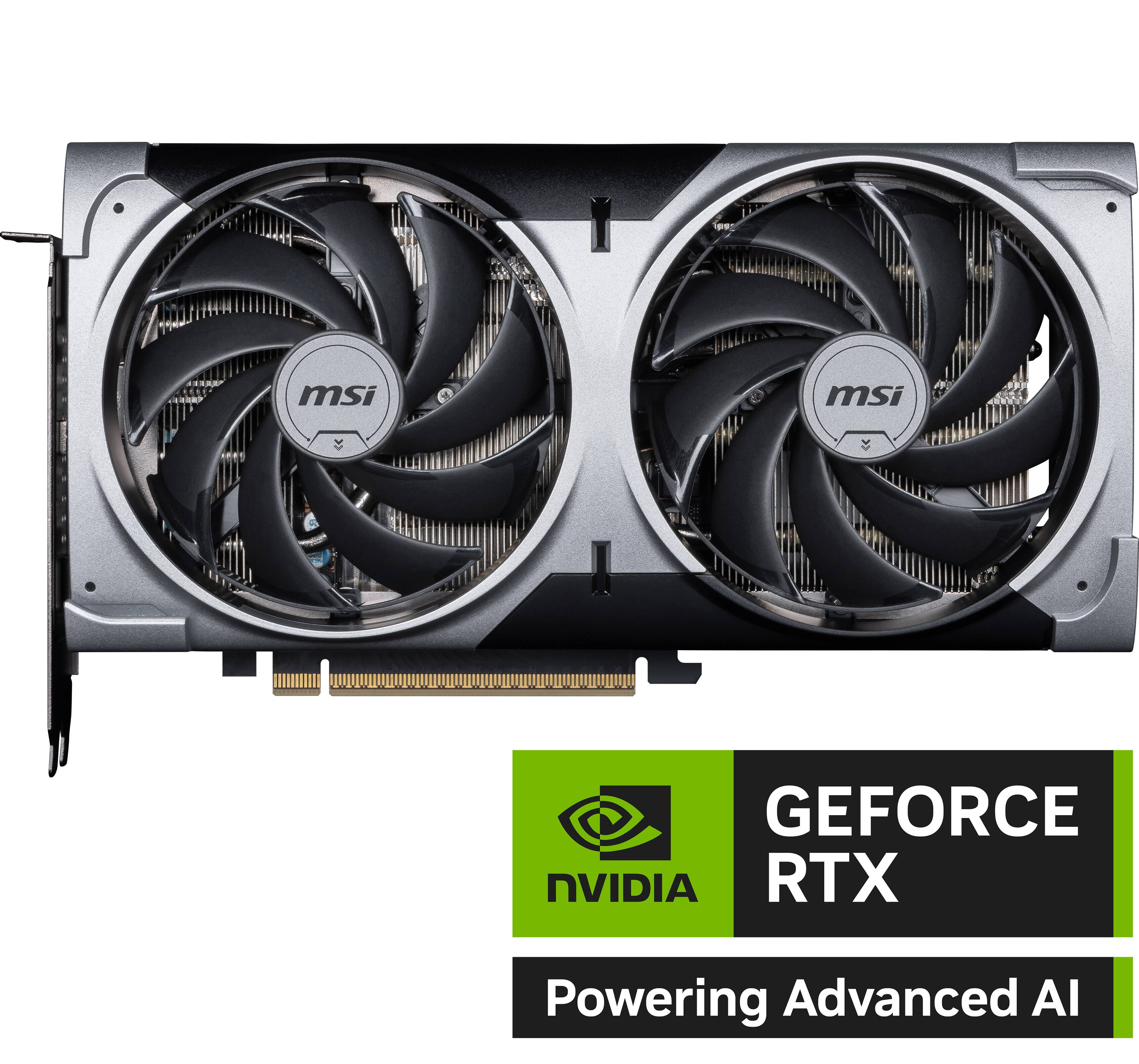 MSI NVIDIA GeForce RTX 5070 12G VENTUS 2X OC 12GB GDDR7 PCI