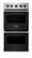 Front. Viking - 27" Built-in Electric Double Wall Oven-Antique Bronze - Antique Bronze.
