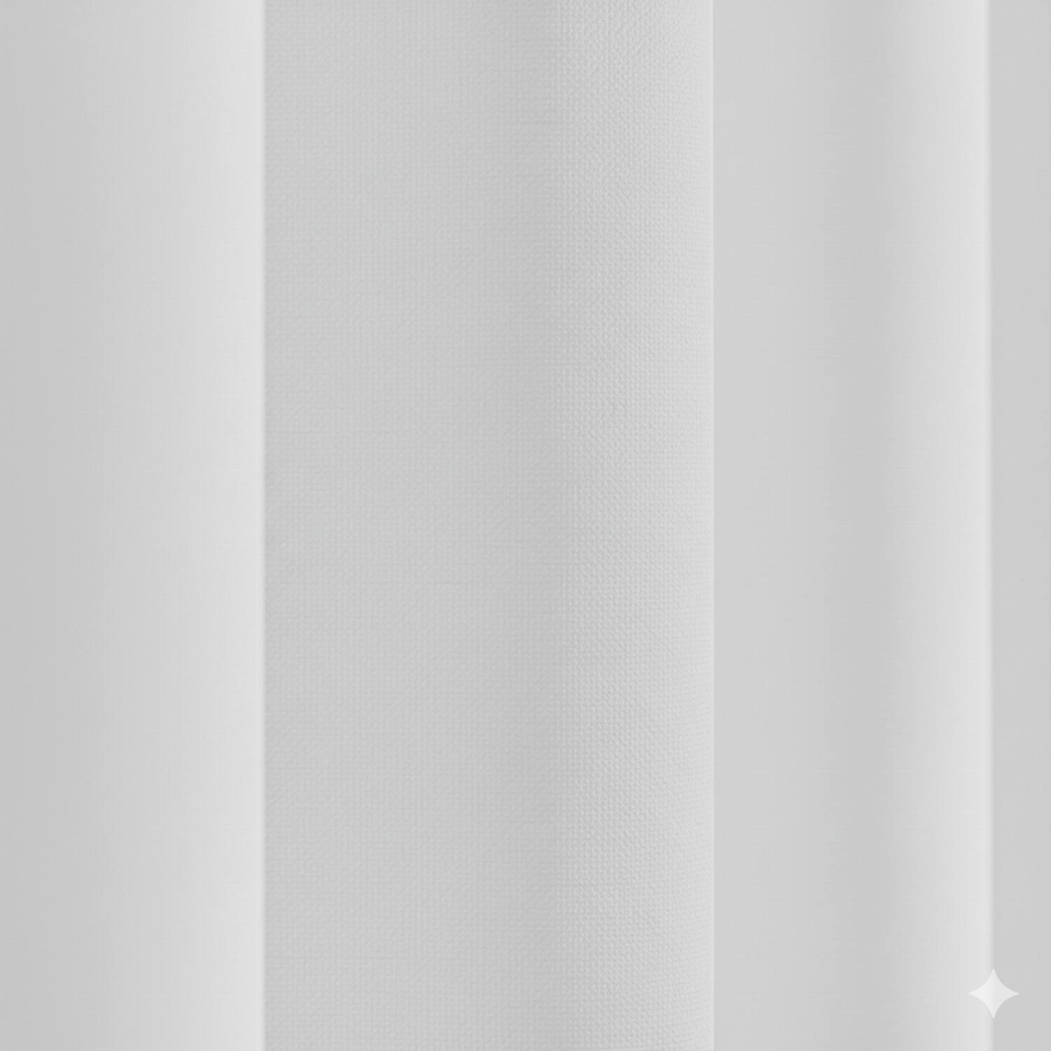 Alt View 2. RT Designers Collection - RT Designers Collection 100% Polyester Twilight Blackout Rod Pocket Curtain Panel 54" x 84" White - White.