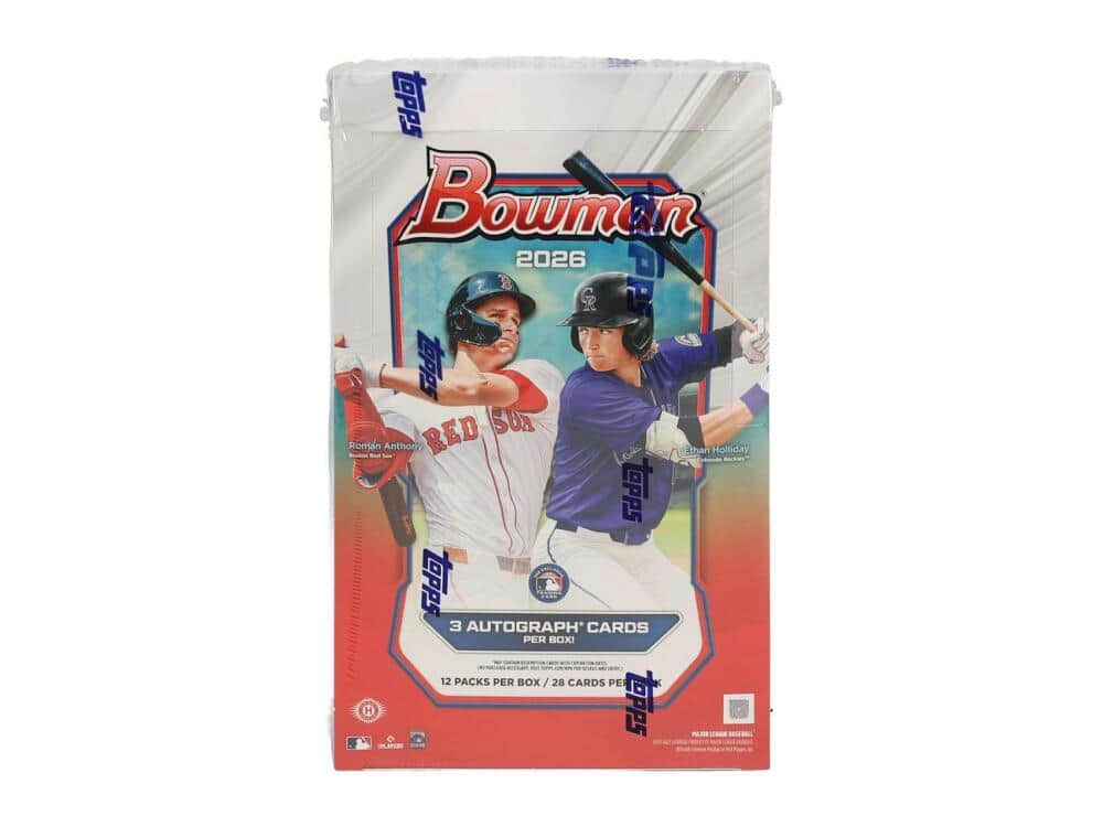 Topps - 2026 Bowman Baseball Hobby Jumbo Box price history on PriceWatchPro