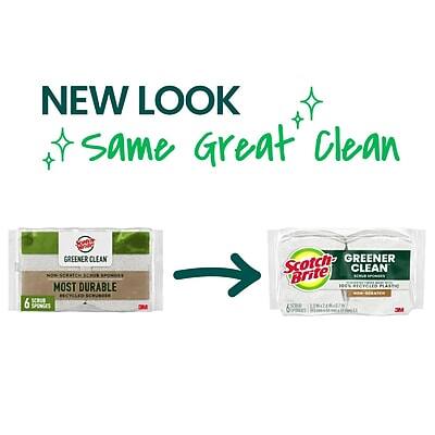NEW LOOK  
Same Great Clean  

GREENER CLEAN  
MOST DURABLE  
6 SCRUBBER SCRUBS  

GREENER CLEAN  
MOST DURABLE  
6 SCRUBBER SCRUBS