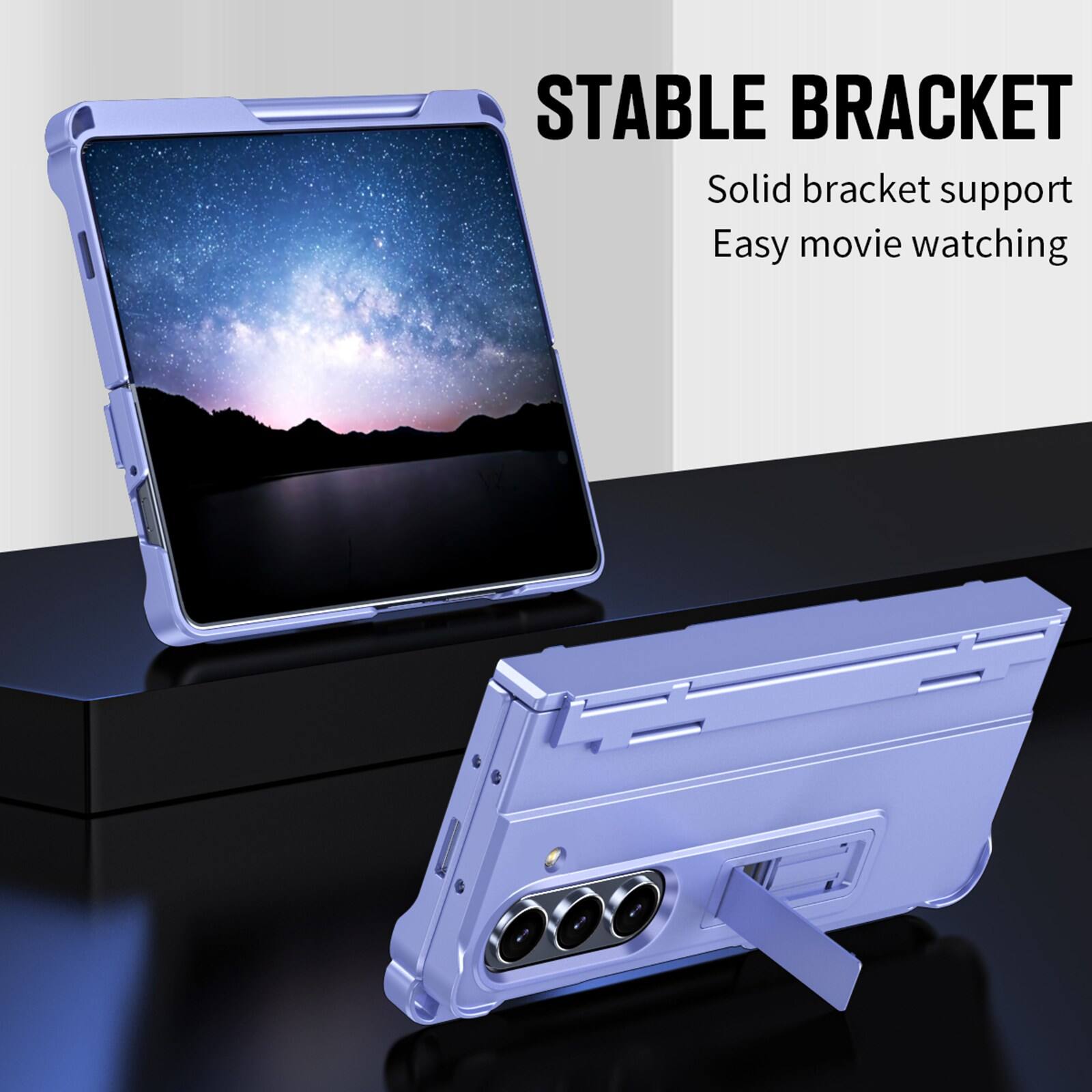 STABLE BRACKET  
Solid bracket support  
Easy movie watching