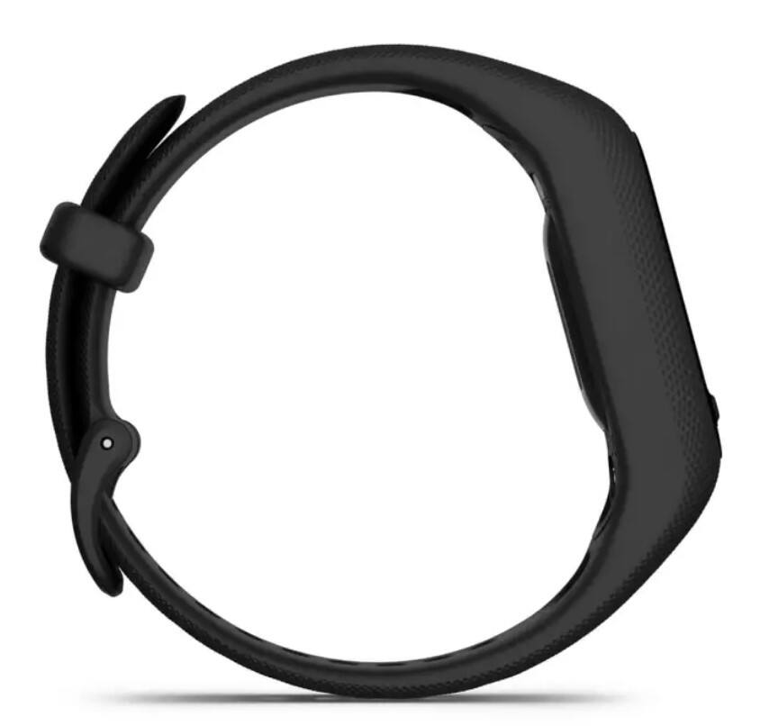 Alt View 5. Garmin - Garmin vívosmart 5, Fitness Tracker, Black, USB3.0 to type-c female adapter - Black.