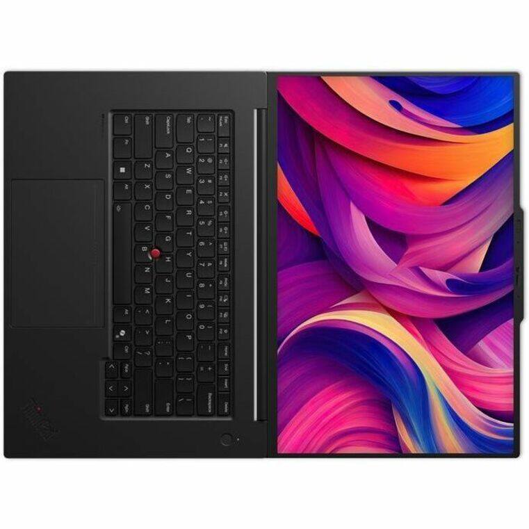 Alt View 4. Lenovo - Lenovo ThinkPad P1 Gen 7 16" WUXGA IPS Mobile Workstation Intel Core Ultra 7 155H 16GB RAM 512GB SSD NVIDIA RTX 1000 - Black.