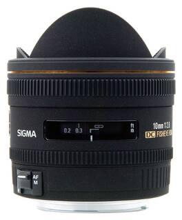 10mm f/2.8 EX DC HSM Fisheye Lens for Sigma Digital SLR Cameras - Black