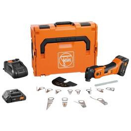 Fein - Cordless MultiMaster AMM 700 Autoglas AS 19pc, 18V Oscillating Tool