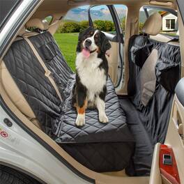 COTTAGE - Car Dogs All Covered Seat Cover With Mesh Window Bench And Hammock Combination Detachable Pet Suitable For - Trunk Mat