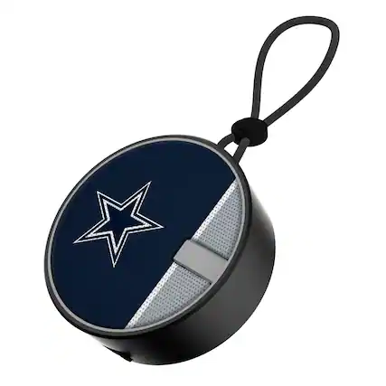 Front. Keyscaper - Dallas Cowboys Logo Waterproof Bluetooth Speaker - Multicolor.
