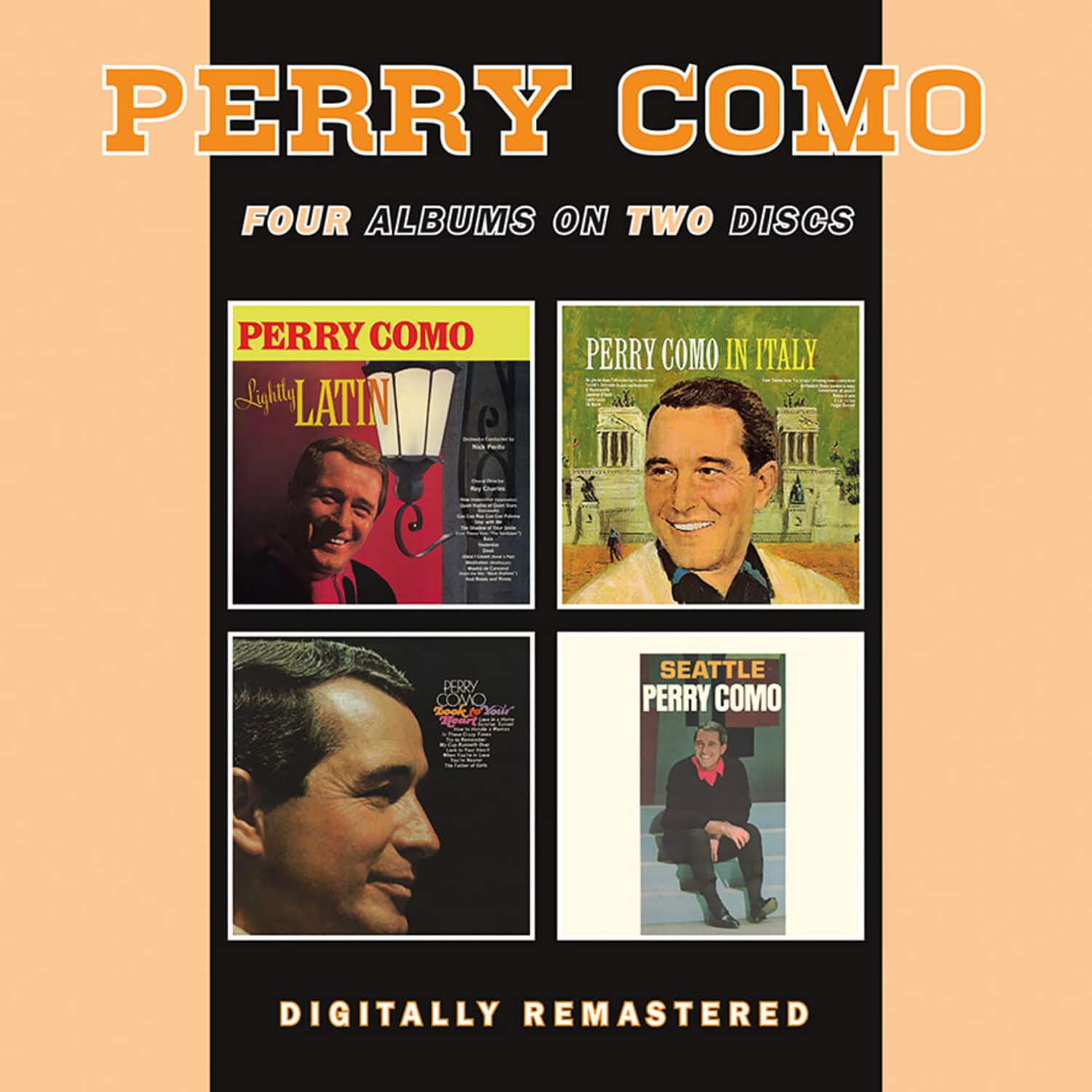 Perry Como - Lightly Latin / In Italy / Look To Your Heart / Seattle   - COMPACT DISCS [CD] price history on PriceWatchPro