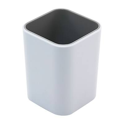 Alt View 1. Fusion - Fusion Pencil Cup Holder, White/Gray (37524) - White/Gray.