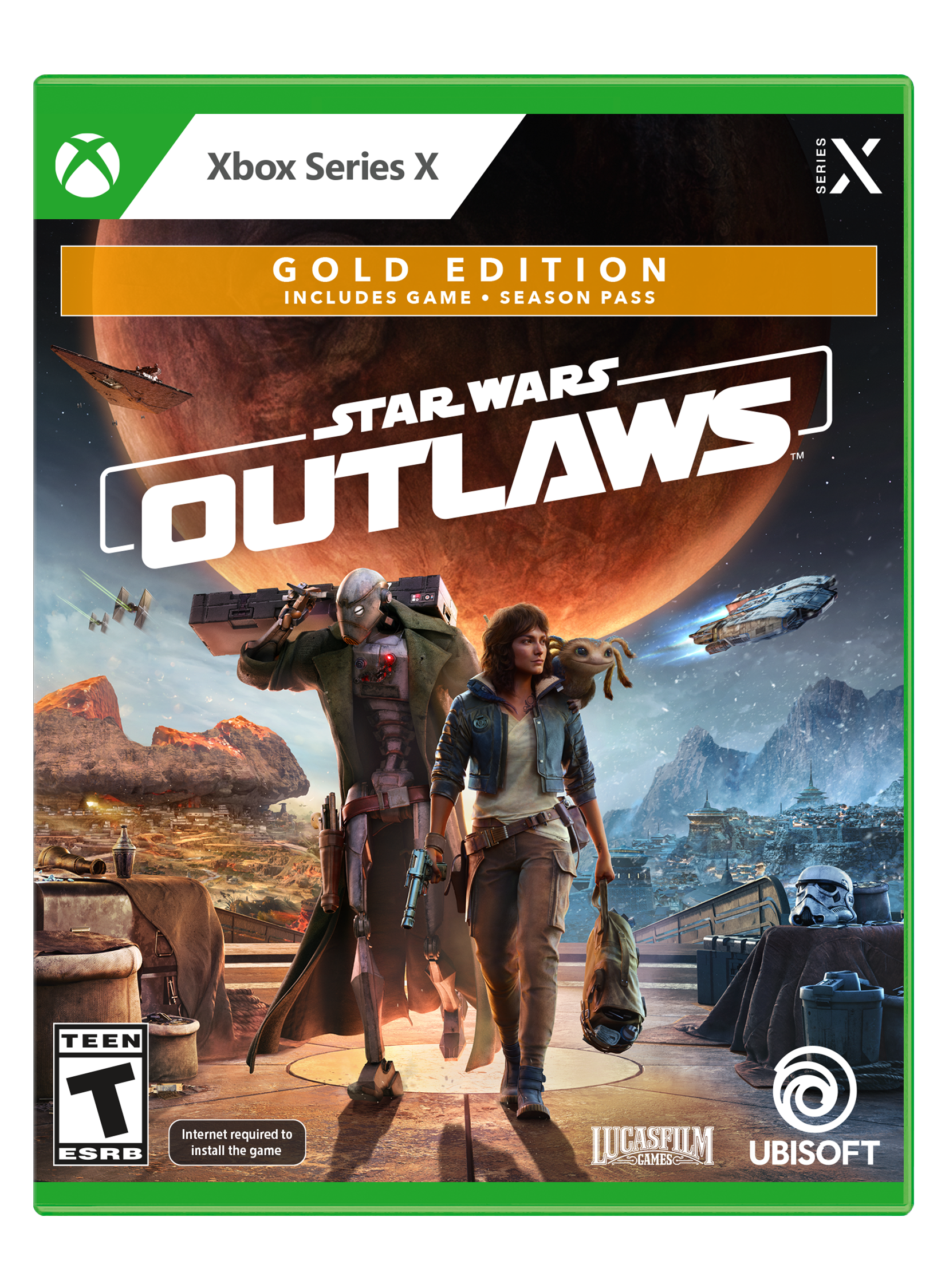 Star Wars Outlaws Gold Edition - Xbox Series X - Front_Zoom