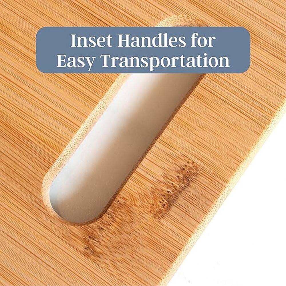 Inset Handles for Easy Transportation
