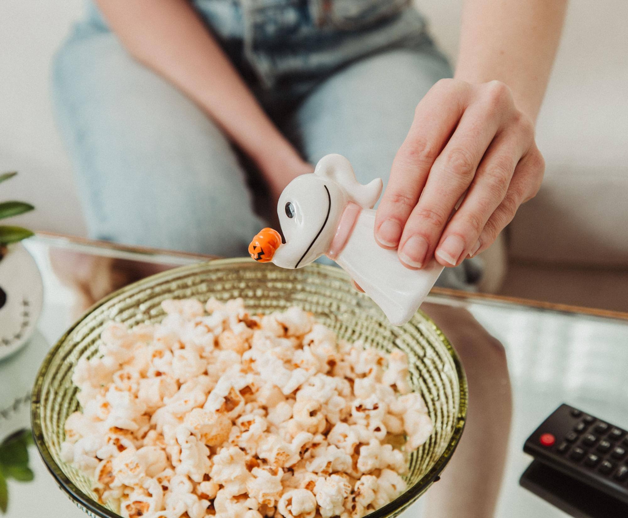 Alt View 3. Disney - Disney The Nightmare Before Christmas Zero and Teddy Salt and Pepper Shaker Set - Black.