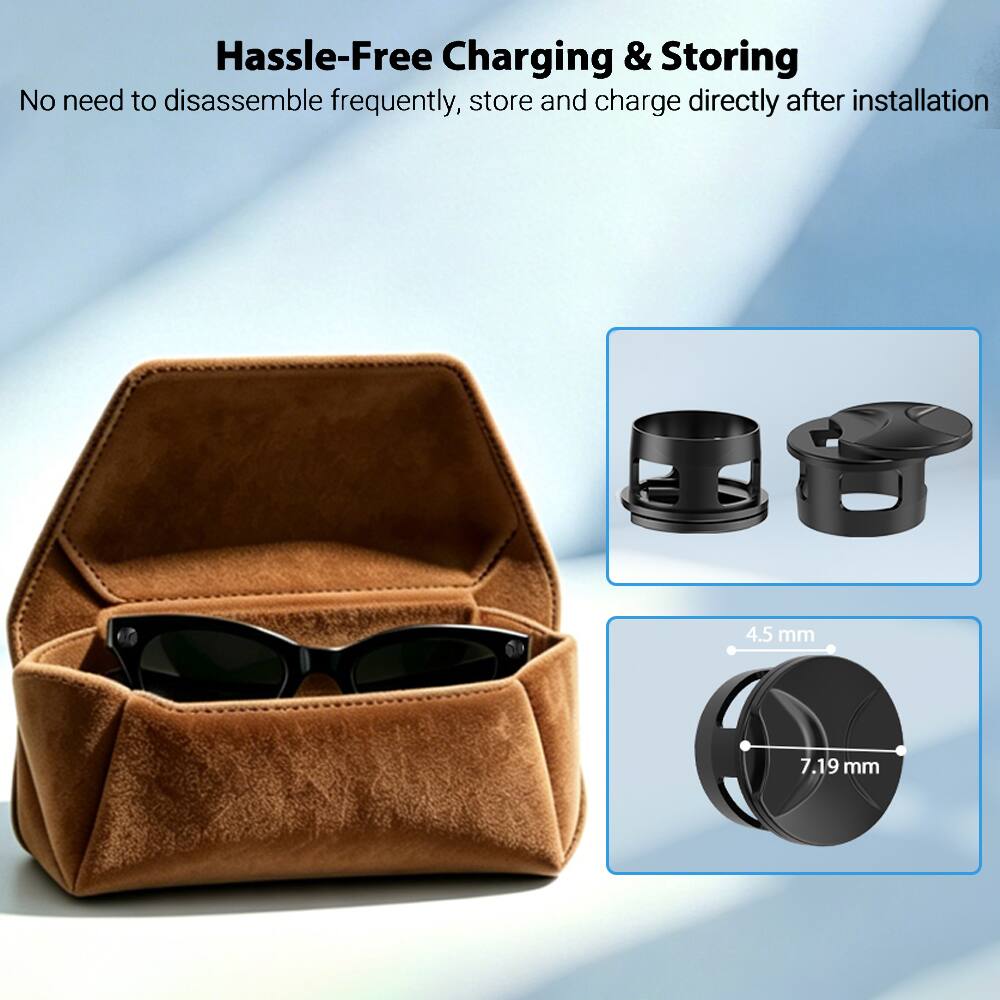 Hassle-Free Charging & Storing  
No need to disassemble frequently, store and charge directly after installation  
4.5 mm  
7.19 mm