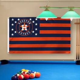 WinCraft - Houston Astros Deluxe Stars & Stripes 3' x 5' Flag - Multicolor