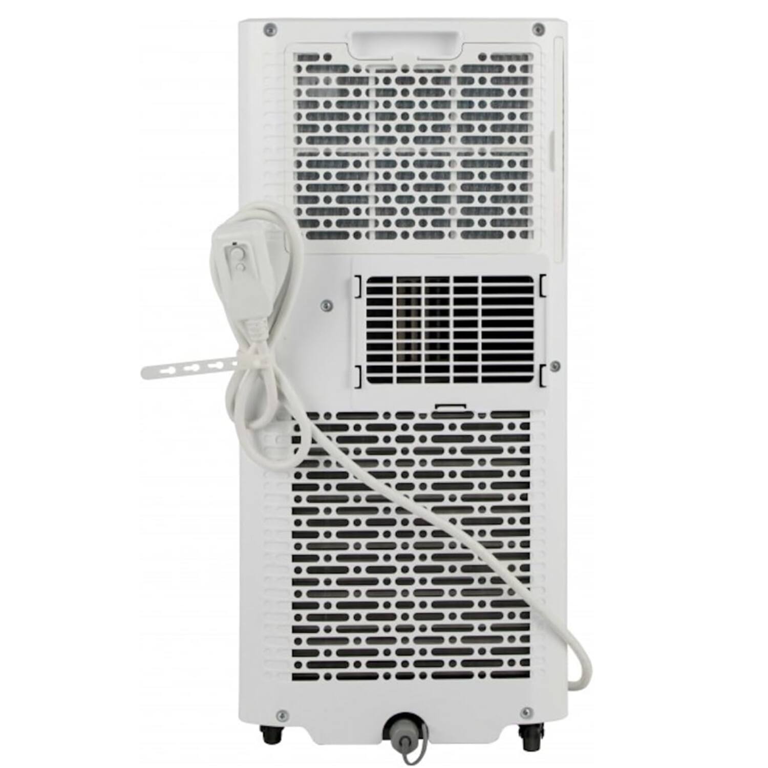 Back. Hisense - Portable Air Conditioner 5000-BTU DOE (115-Volt) Vented - White.