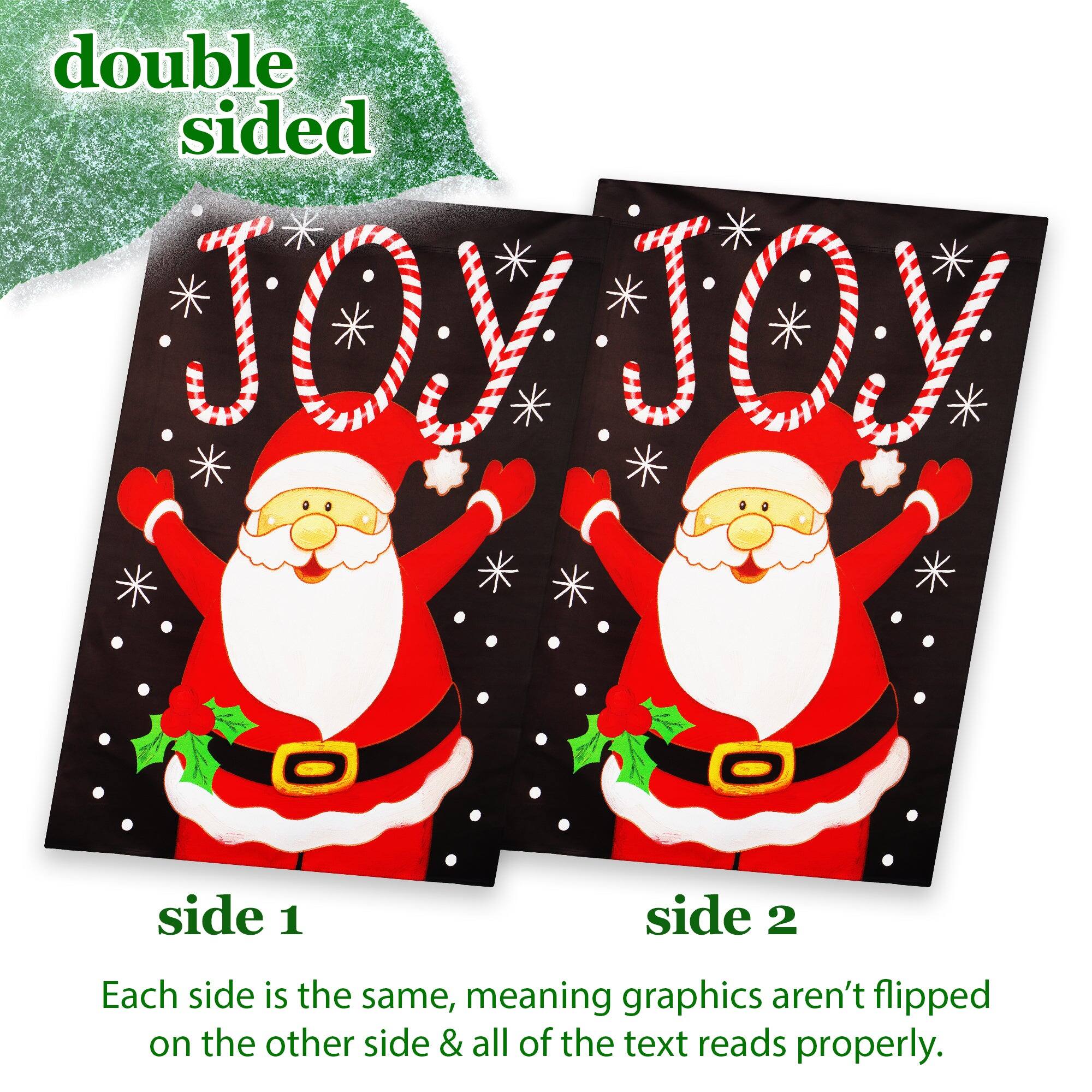 double sided

JOY

side 1

side 2

Each side is the same, meaning graphics aren't flipped on the other side & all of the text reads properly.