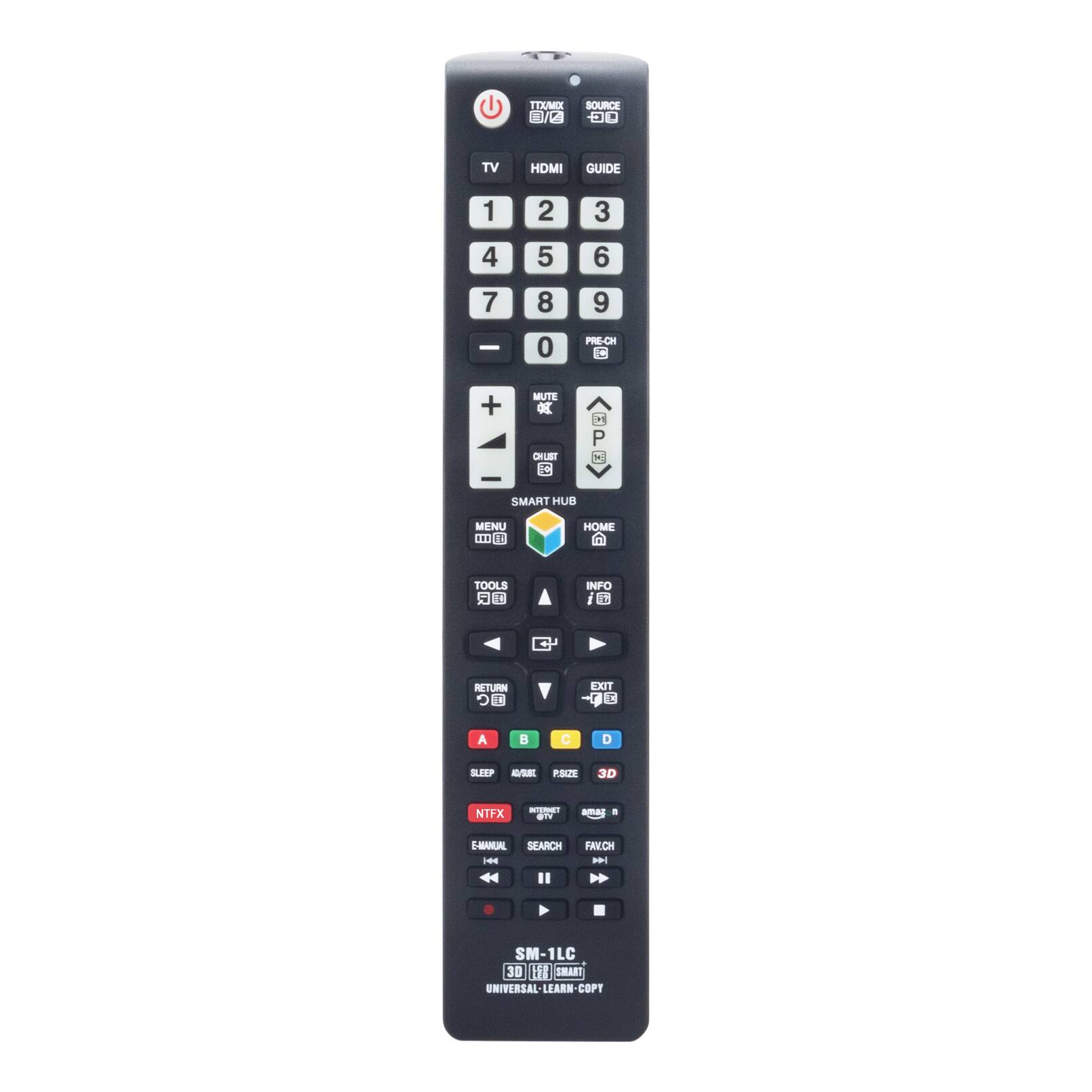 VINABTY - New SM-1LC Replaced Remote Fits for Samsung TV UN24M4500AFXZA UN28M4500AFXZA UN32J4500AF UN32J4500AFXZA UN32J5205AF - Black