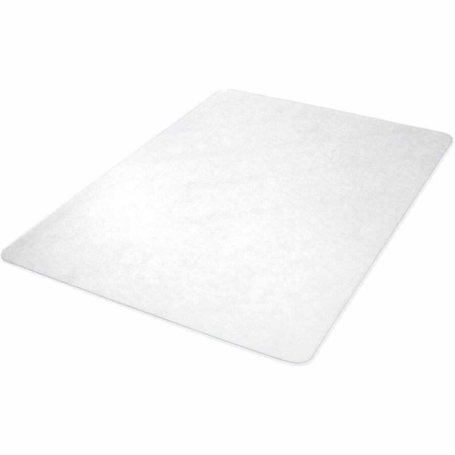Angle. Deflecto - Deflecto SuperGrip Multi-surface Chair Mat - Clear.