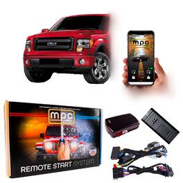 MPC - Smartphone or OEM Remote Activated Start For 2011-2014 Ford F-150 - w/T-Harness - Black