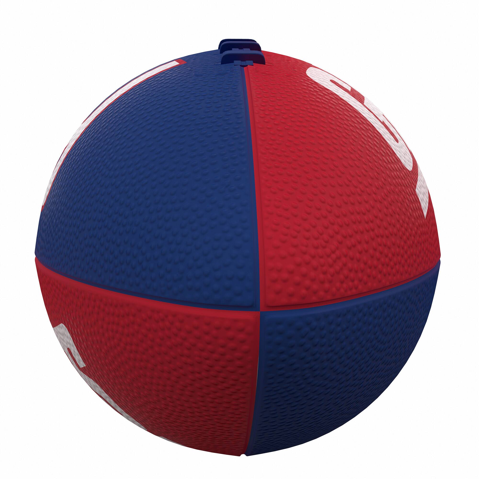 Alt View 2. Logo Brands - New York Giants Pinwheel Logo Junior Football - Multicolor.