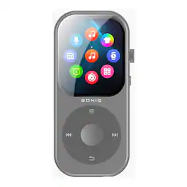 Samvix - SONIQ Kosher Touch 64GB MP3 Player (No SD Slot, Silver)