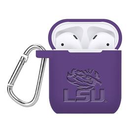 Affinity Bands - LSU Tigers Debossed Silicone AirPods Case Cover - No Size - Multicolor