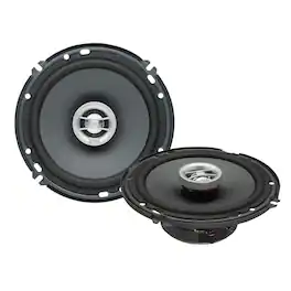Powerbass - OE-675 - 6.75" Coaxial Speakers 2-Ohm - Pair - Black/Gray