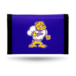 Rico Industries - Western Illinois Fighting Leathernecks 3x5 Slim Nylon Trifold Wallet for both kids and adults - Multi