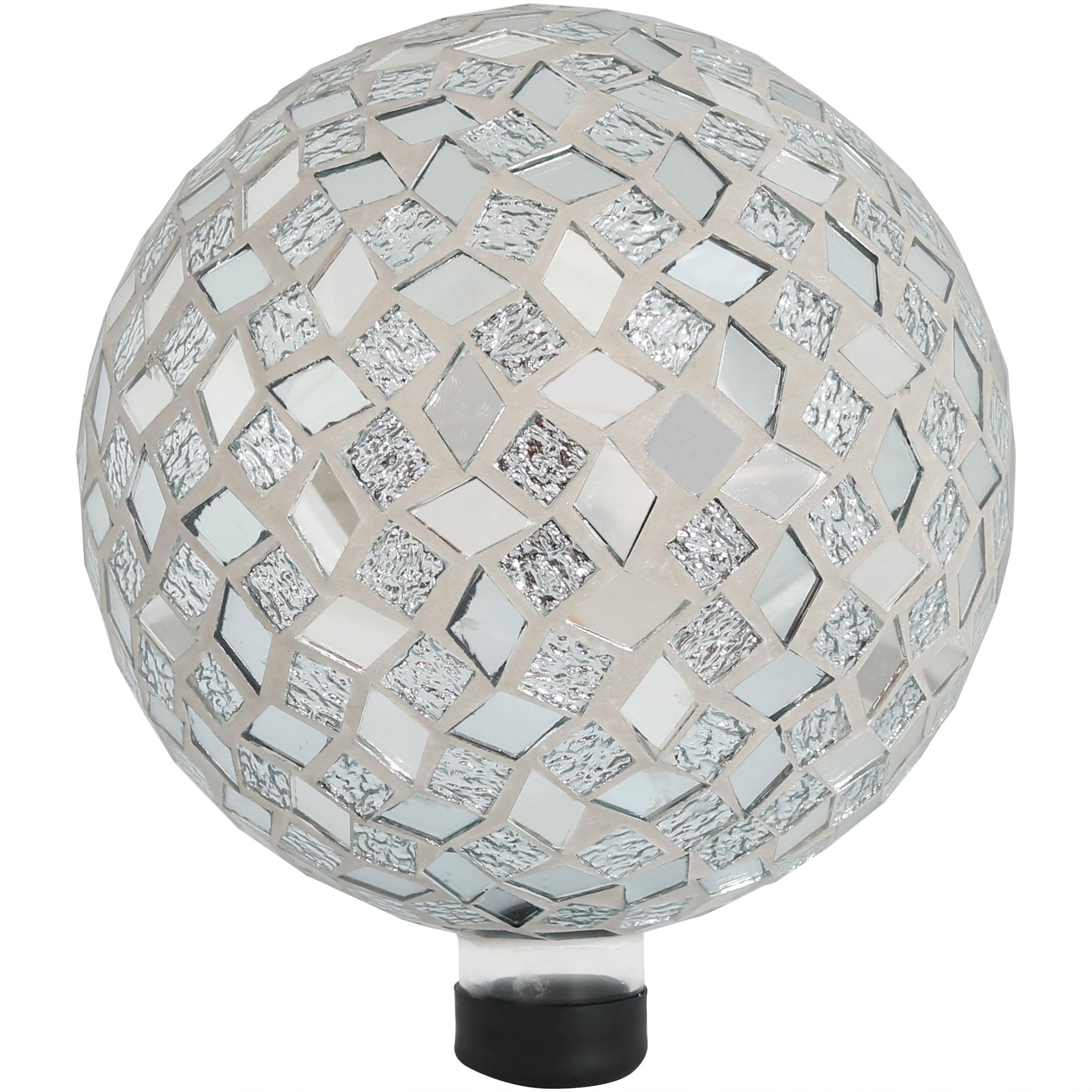 Sunnydaze - Mosaic Gazing Globe - 10 in - Mirrored Diamond price history on PriceWatchPro