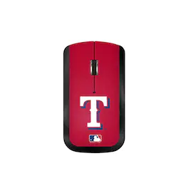 Keyscaper - Texas Rangers Team Logo Wireless Mouse - Wireless - Multicolor