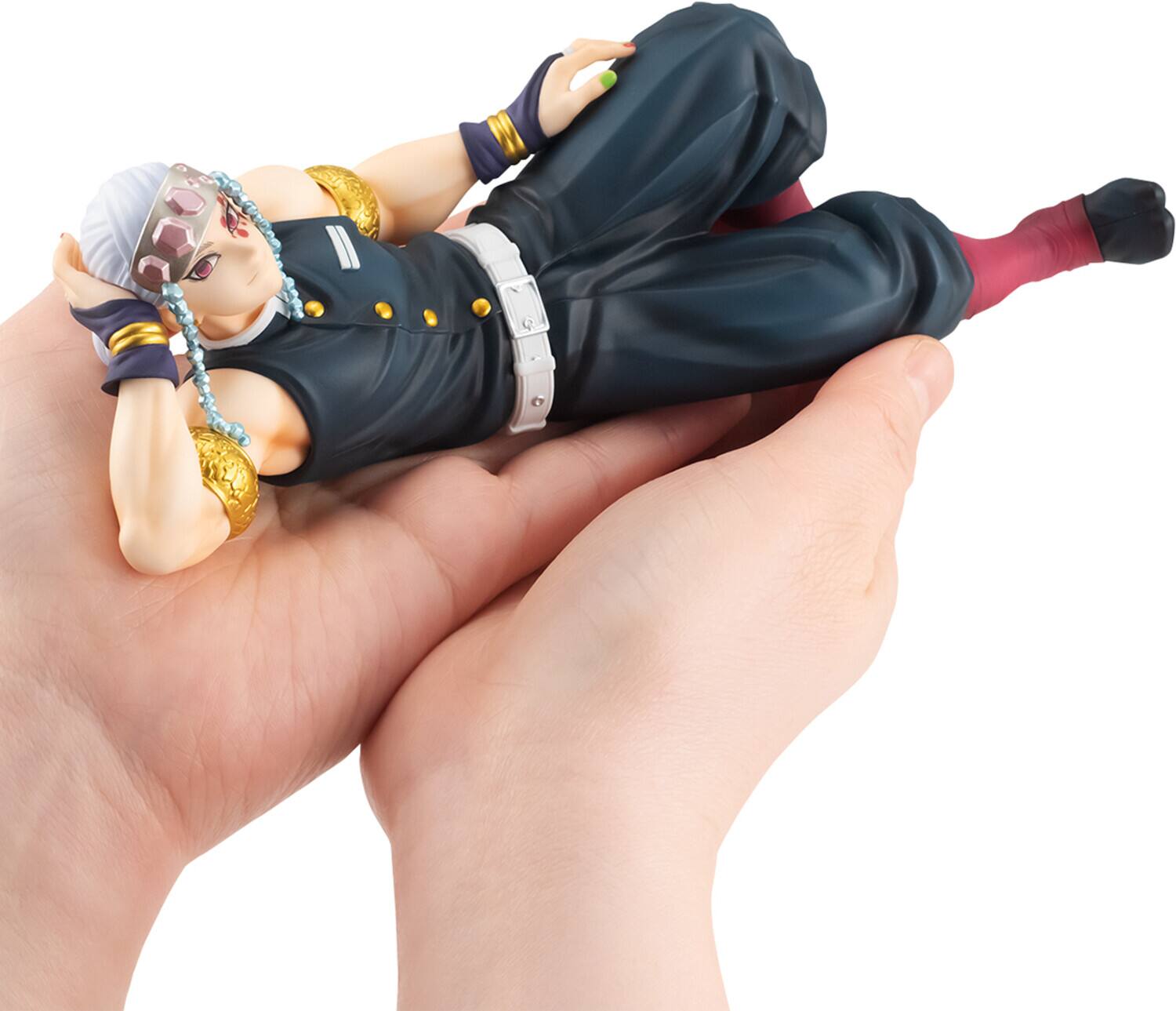 Alt View 1. PopMarket - MegaHouse - Demon Slayer - Gem Series - Palm Size Uzui-San PVC Figure W/Gift   - Collectibles - Multicolor.