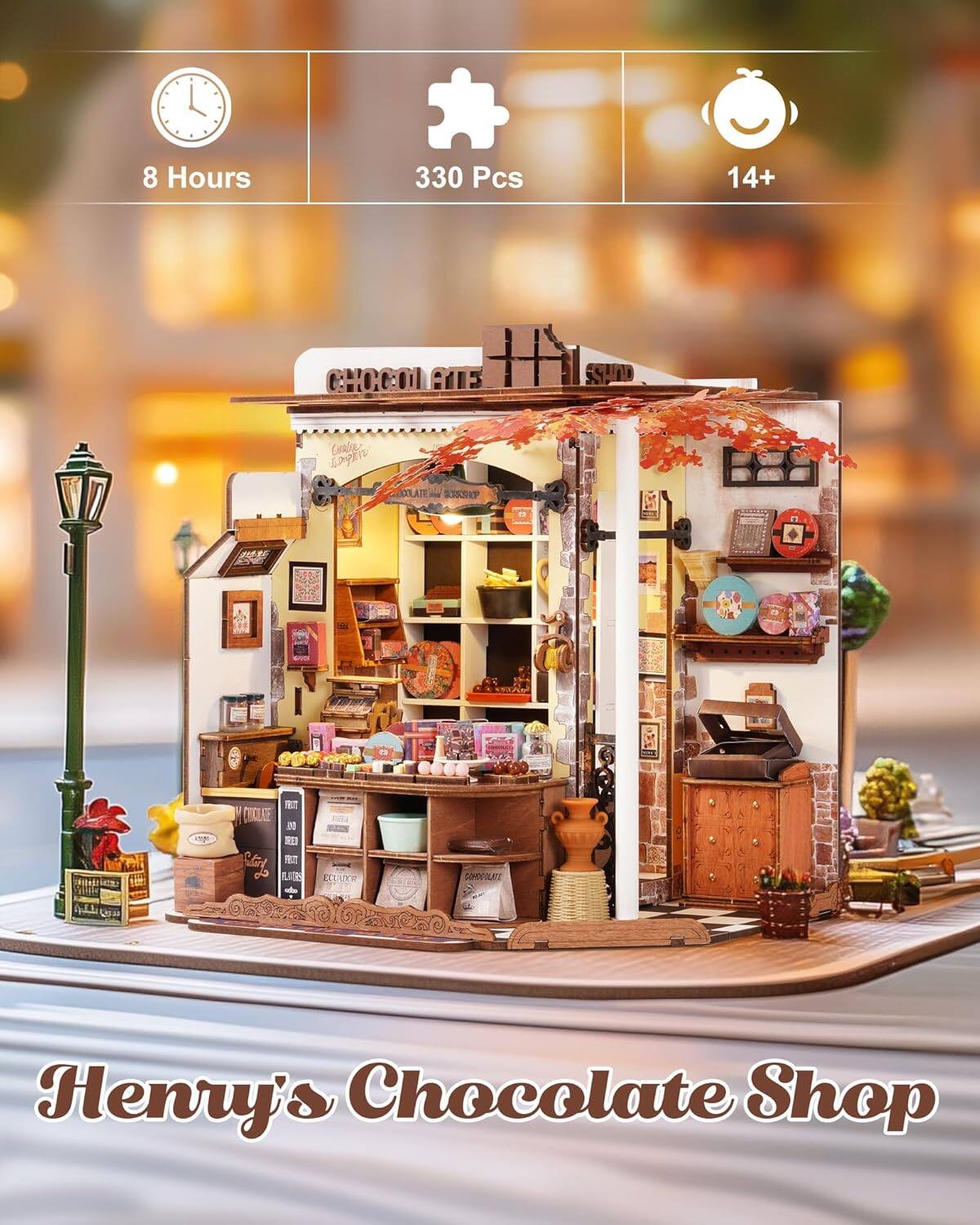 8 Hours  
330 Pcs  
14+  

Henry's Chocolate Shop