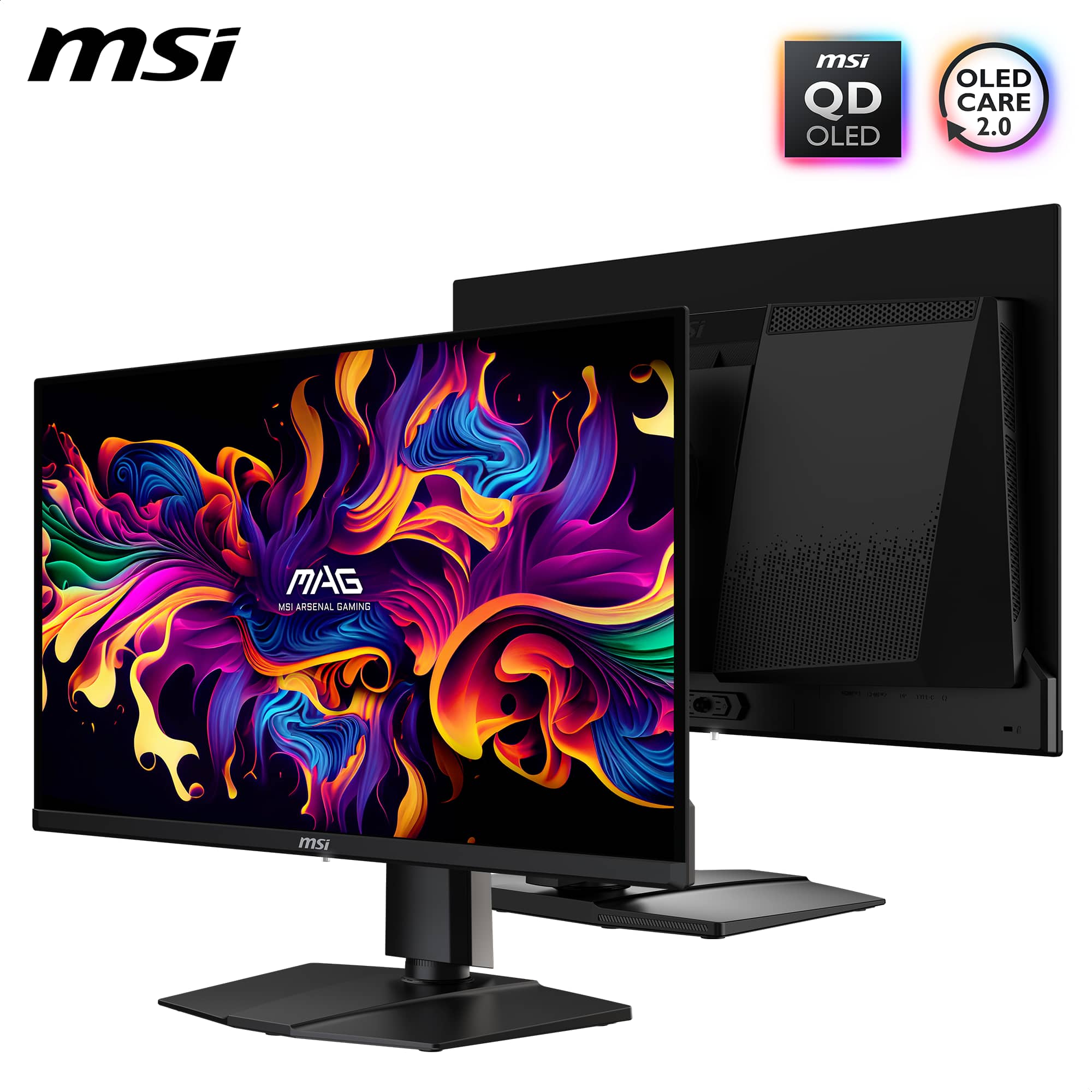 msi, msi QD OLED, OLED CARE 2.0, MAG, MSI ARSENAL GAMING