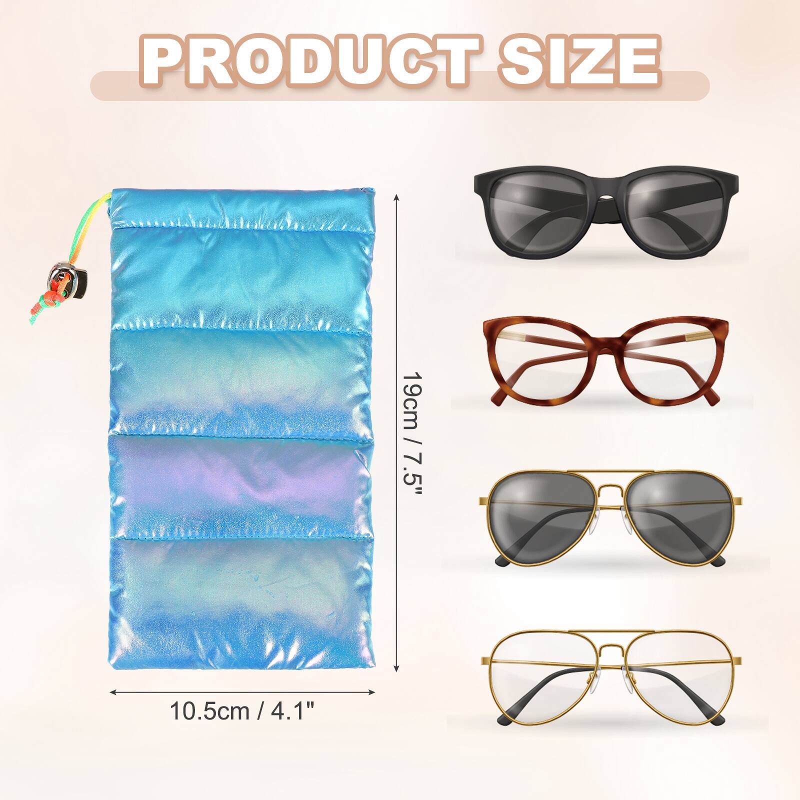PRODUCT SIZE
19cm / 7.5" x 10.5cm / 4.1"