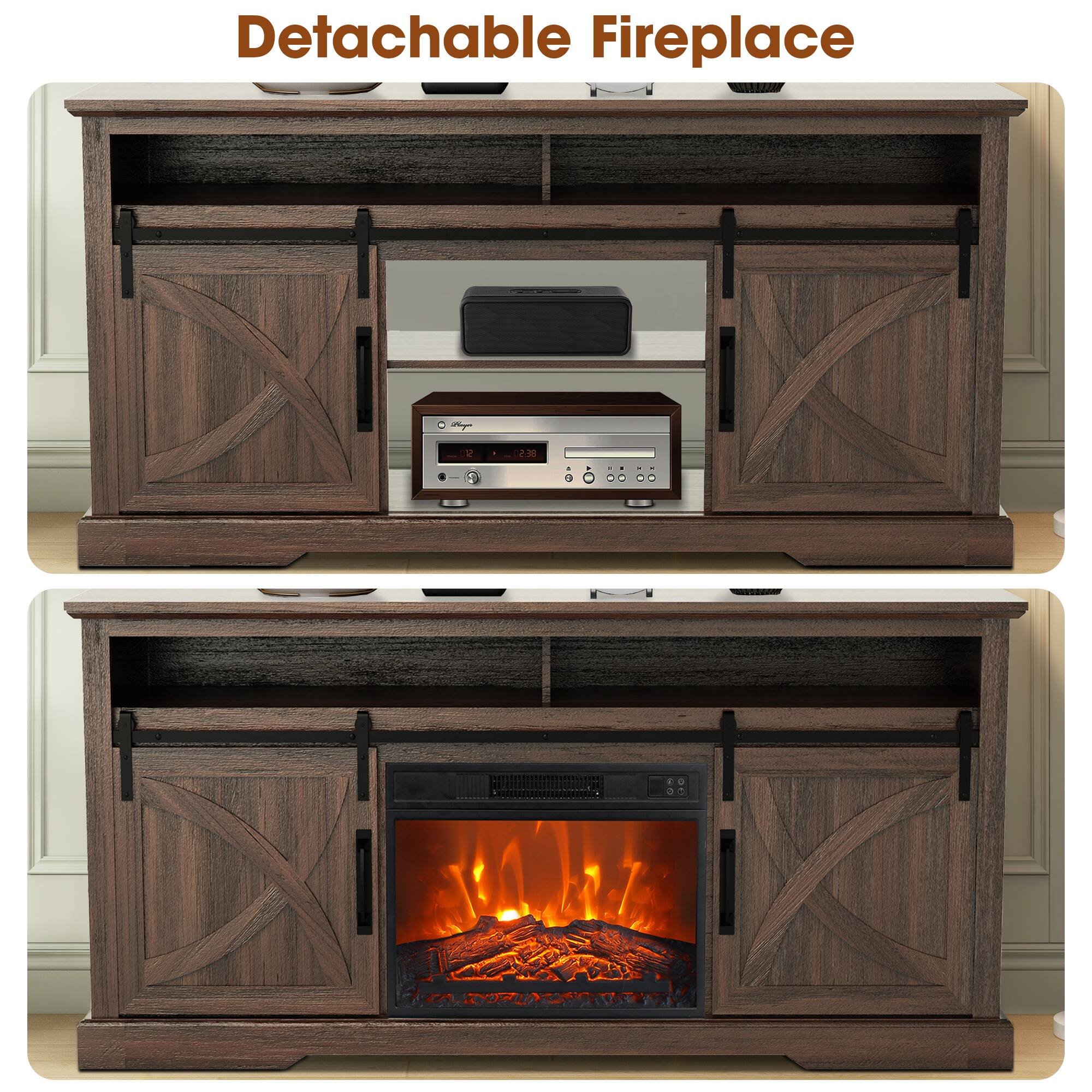 Detachable Fireplace
