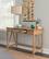 Alt View 21. Linon Home Décor - Tressa Solid Wood Desk With Drawer - Driftwood.
