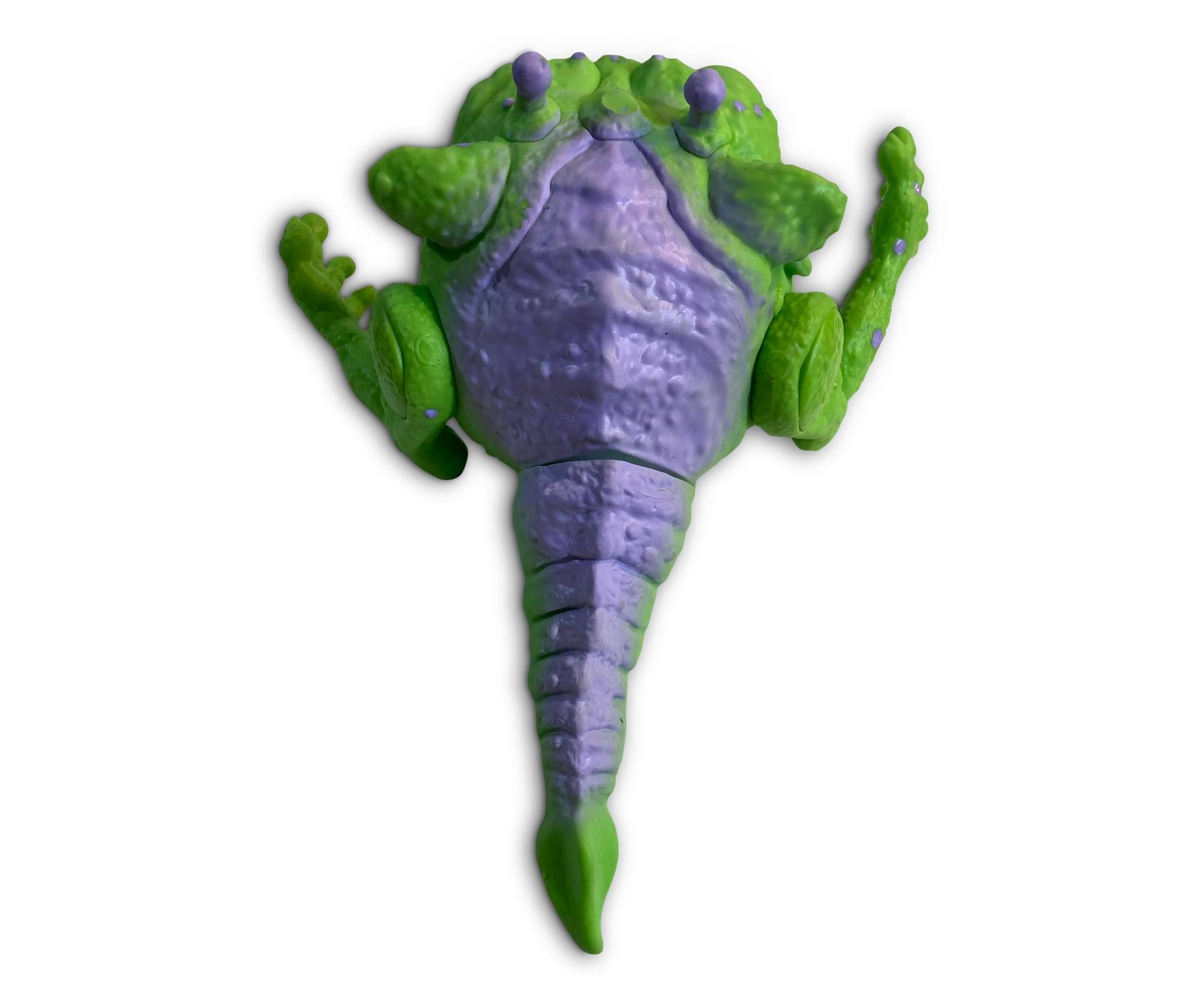 Alt View 3. TriAction Toys - Boglins 8-Inch Foam Monster Puppet | Alien Dwizork - Green.